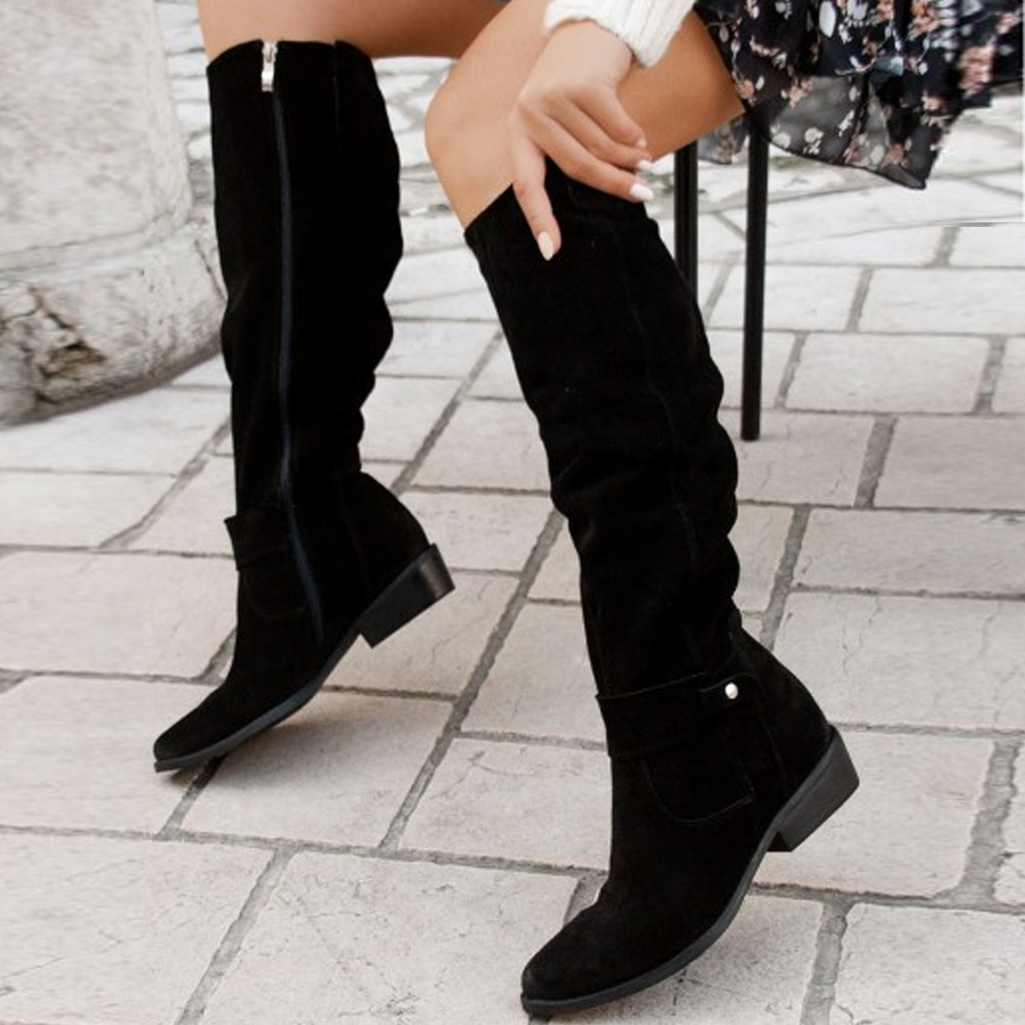 Kelly | Bottes en daim luxueuses