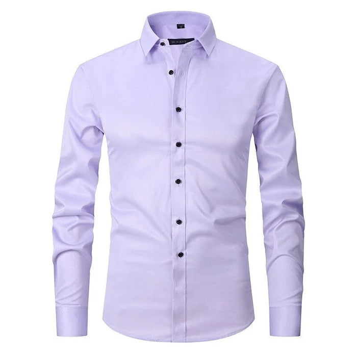 Mirko - Wrinkle-free stretch shirt