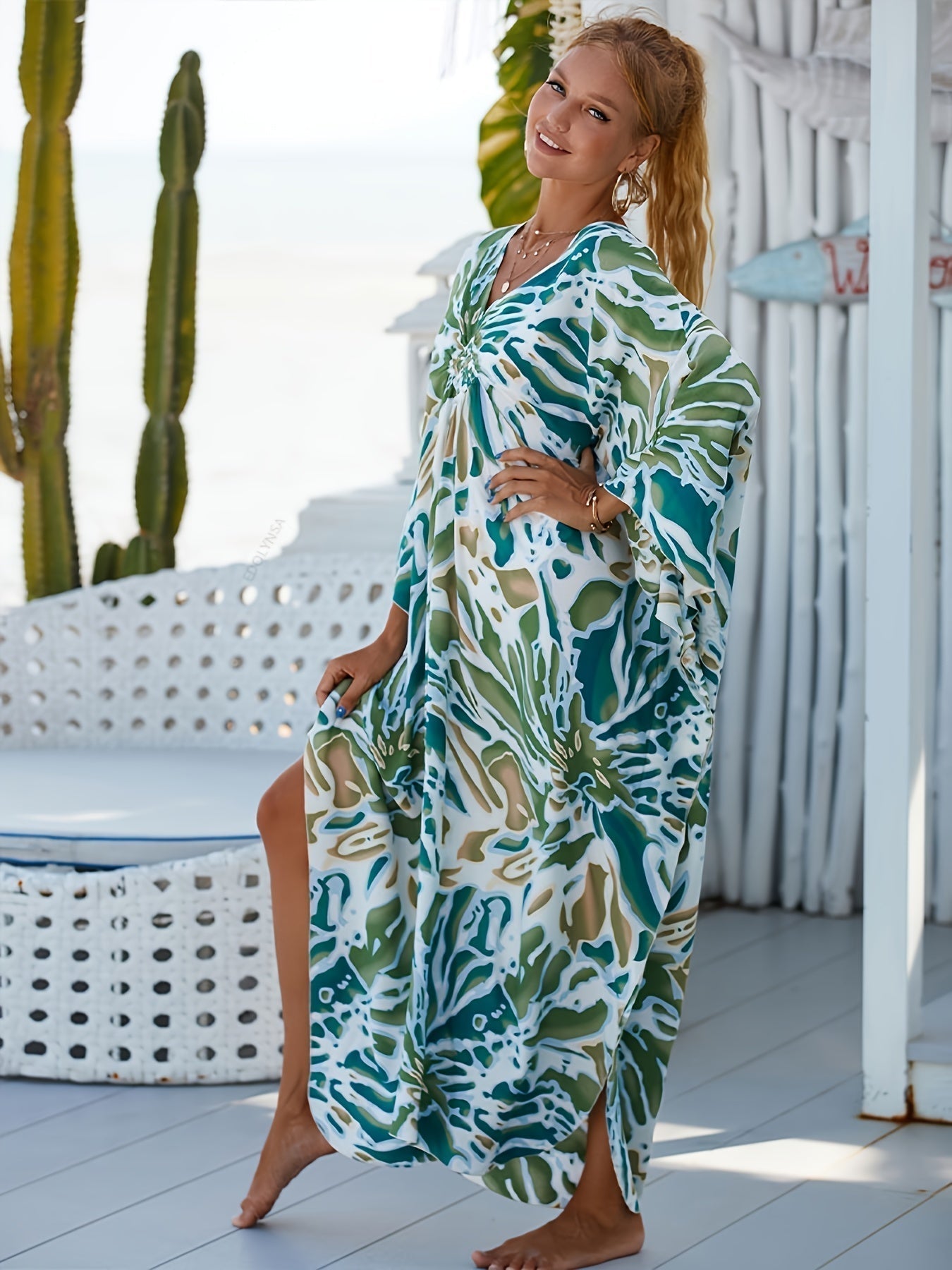 Sarah | Tropical Dress