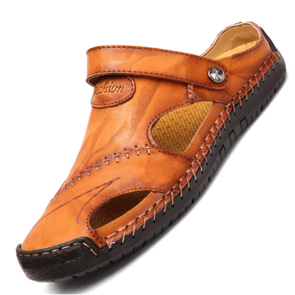 Lars™ - Orthopedic Leather Sandals