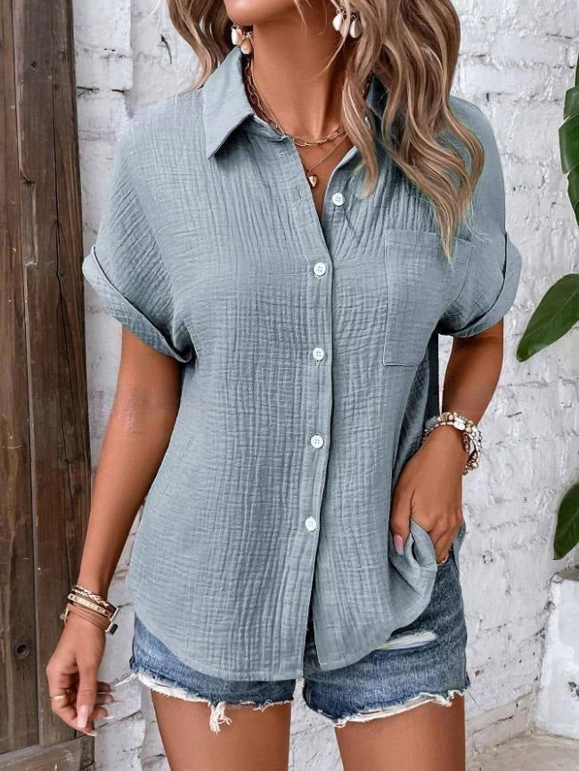 MATILDA | SHORT SLEEVE BLOUSE