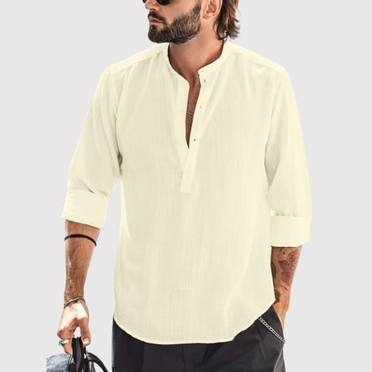 WILLIAM - LINEN SHIRT