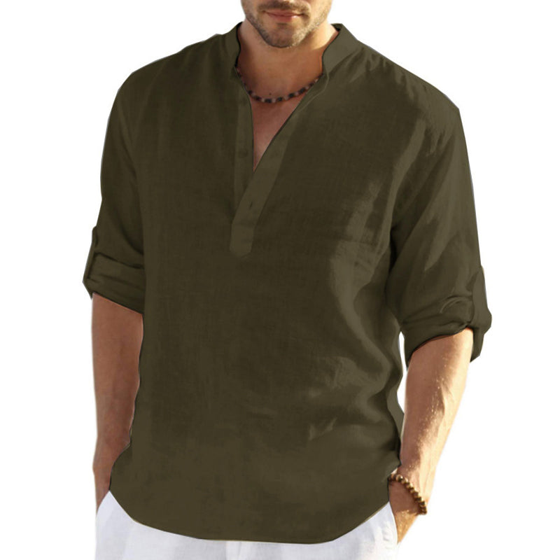 MATTEO - LINEN SHIRT