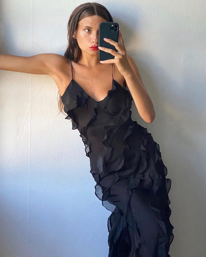 Zara - Ruffled Dress