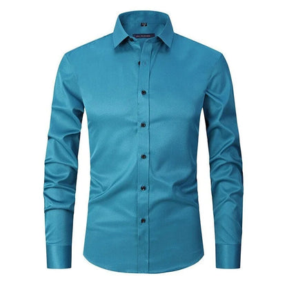 Mirko - Wrinkle-free stretch shirt