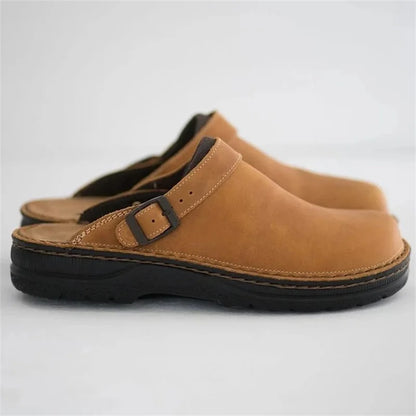 Matteo | Orthopedic Leather Slippers