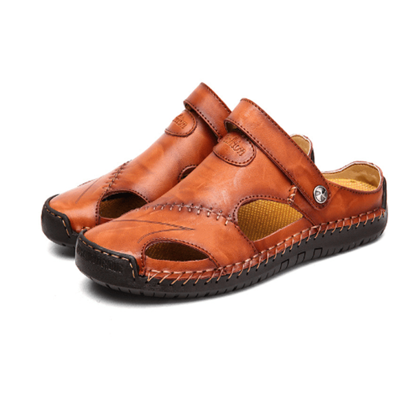 Lars™ - Orthopedic Leather Sandals