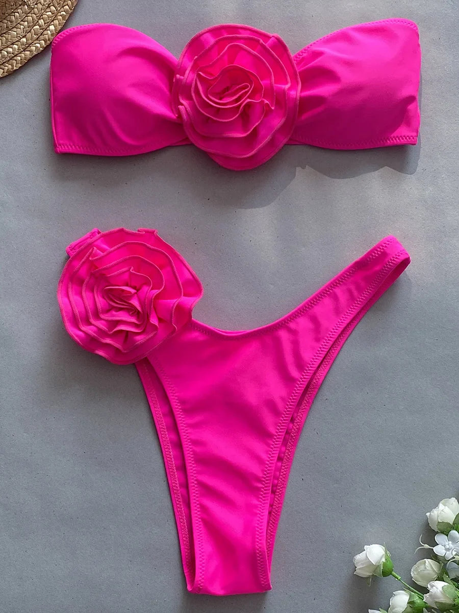 Olivia - Rose Detail Bikini