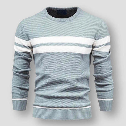 SEAN | STRIPED KNITTED SWEATER