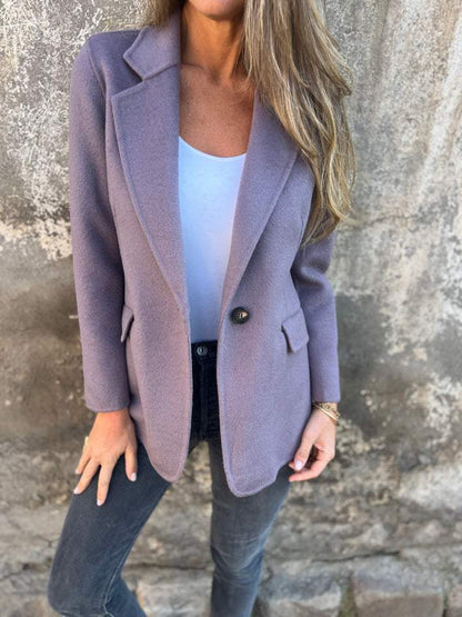 DEIRDRE | ONE BUTTON BLAZER