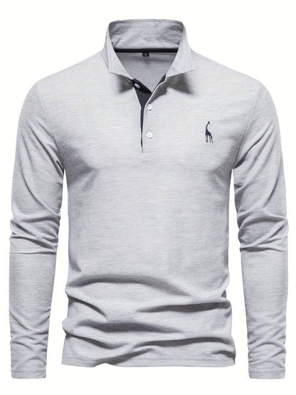 ROB | CLASSIC LONG SLEEVE POLO SHIRT