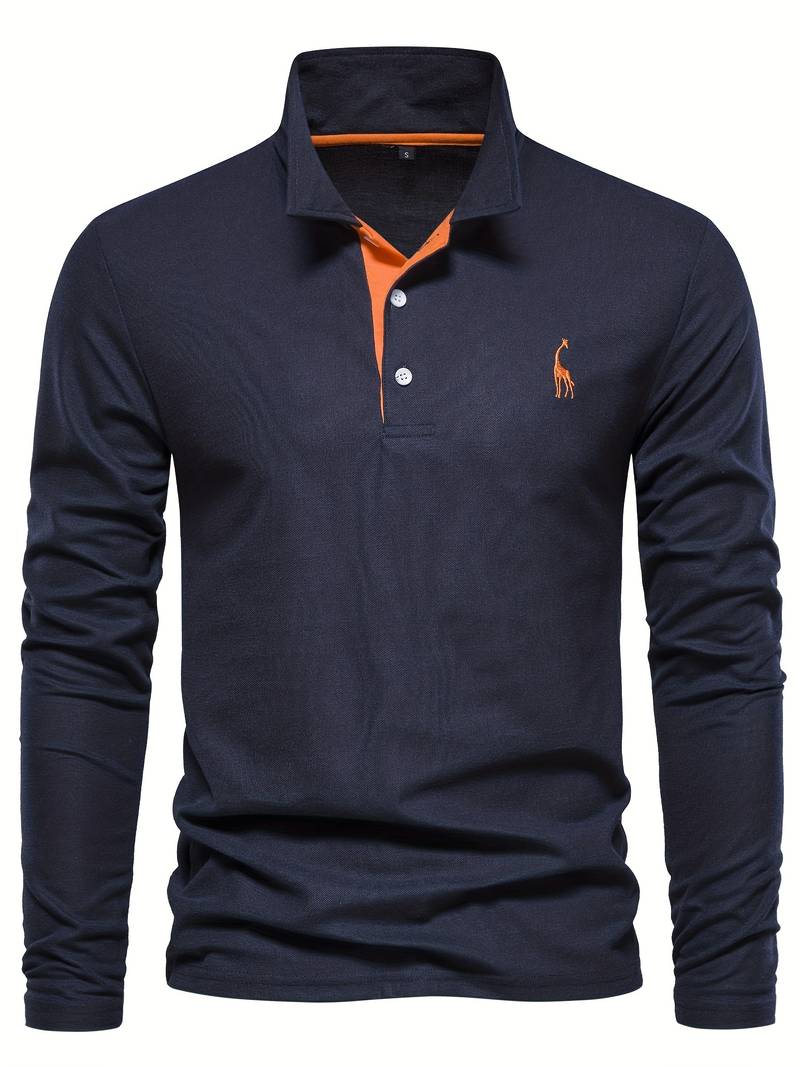 ROB | CLASSIC LONG SLEEVE POLO SHIRT